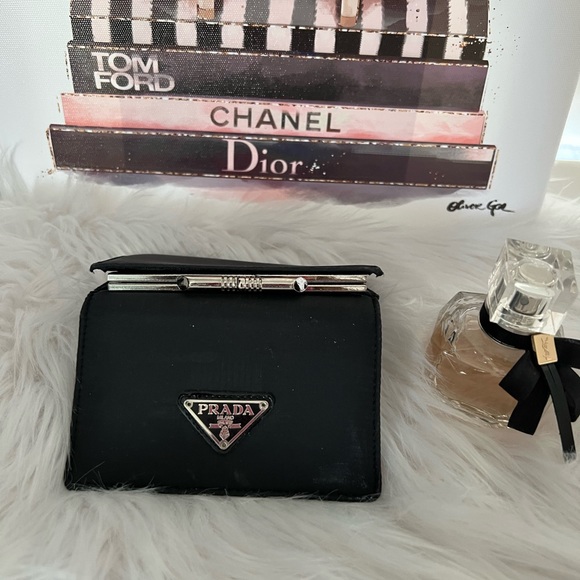 Prada Accessories - Prada Nylon Compact & Coin Purse set!
